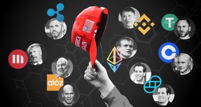 The crypto crown princes who could ‘win, win, win’ under Trump
