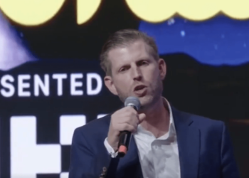 Eric Trump’s Deleted Tweet Raises Eyebrows