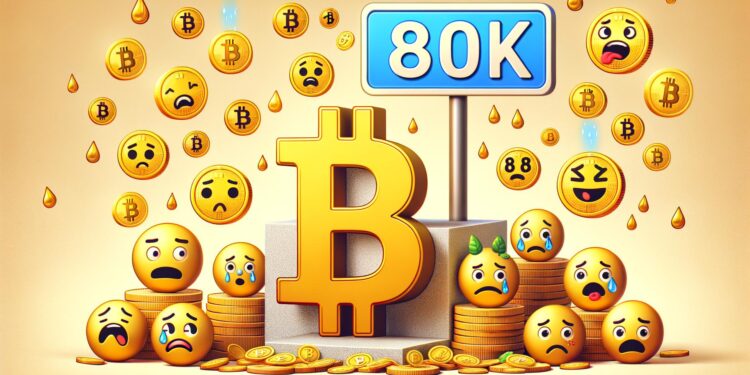 Bitcoin Price Drops Again—Is $80K the Last Defense for Bulls?