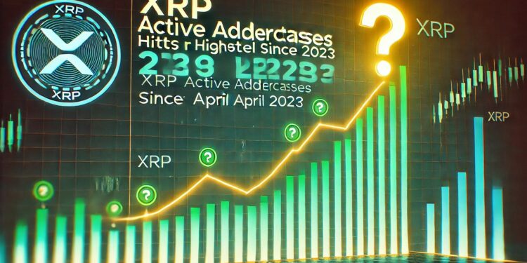 XRP Active Addresses Hit Highest Level Since April 2023 – Will Price Follow?