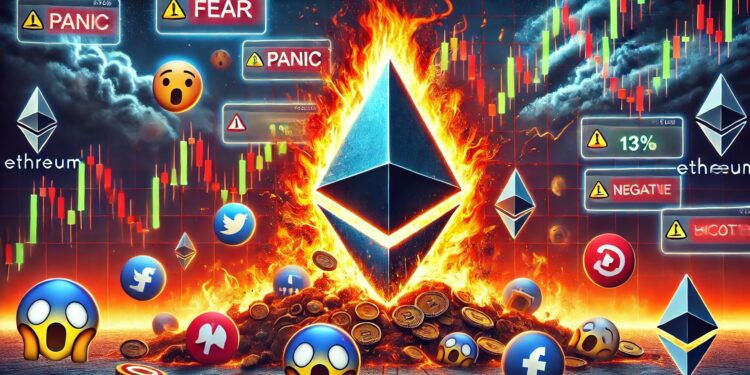 Ethereum FUD Spikes After 13% Price Drop: Bottom Signal?
