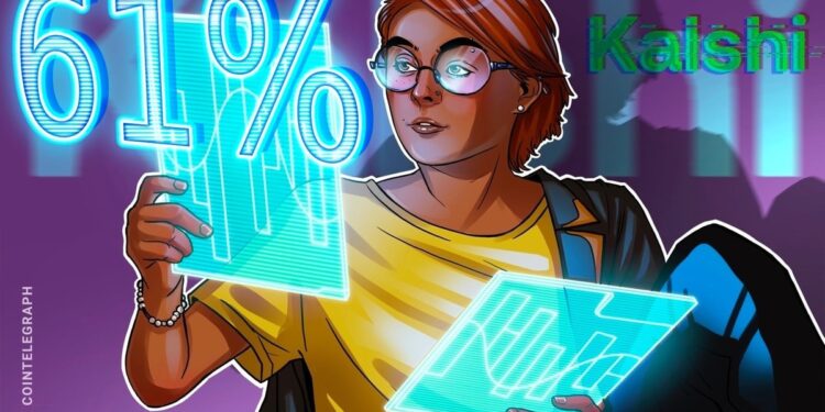 Kalshi traders place the odds of US recession in 2025 at over 61%