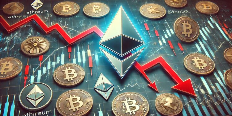 Ethereum Leads Market-Wide Drawdown As Altcoin Correlation Spikes – Details