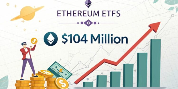 Ethereum ETF inflows just spiked $104 mln: Is Wall Street bracing for lift-off?