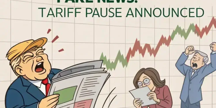 Fake $2T tariff rumor sparks market pump – Are investors poised to ape?