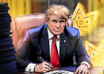 Trump’s use of presidential seal at memecoin event raises legal questions