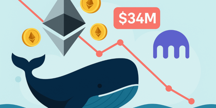 Ethereum Whale Dumps $34M on Kraken Amid Pectra Upgrade