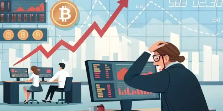 Bitcoin short term holders are selling at a loss. 