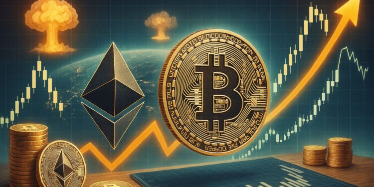 Ethereum Outperforms Bitcoin During Geopolitical Chaos – Is Altseason About To Ignite?