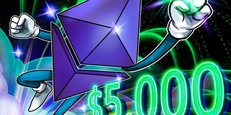 $5K ETH Price Possible Due To ETF Inflows, Treasuries