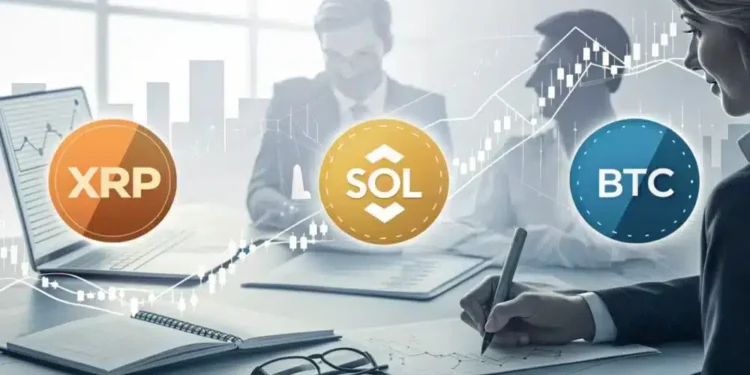 Legacy firms bet big on crypto – XRP, SOL, BTC enter corporate treasuries!