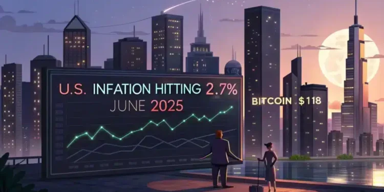 June CPI shows inflation at 2.7% – Here’s how Bitcoin reacted to this news