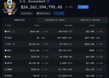 The US Is A Bitcoin Whale—Arkham Clarifies BTC Holdings
