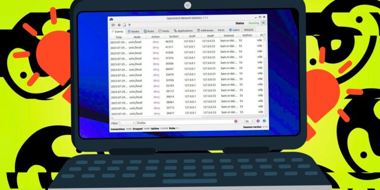 This Linux app alerts you when an app tries to connect to the internet – and why that matters