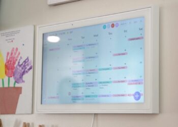 This wall-mounted smart calendar has been a game changer in my home (and it’s $50 off)