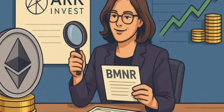 BMNR stock dips 7% as ARK Invest doubles down with $15.6M buy
