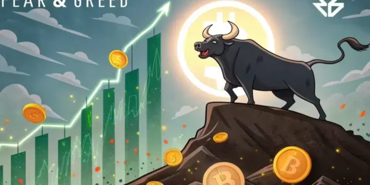 Crypto Fear & Greed Index hits 70 as Bitcoin nears its ATH again – What next?