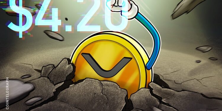 XRP Whale Buying Could Send Its Price to $4.20 in the Weeks Ahead