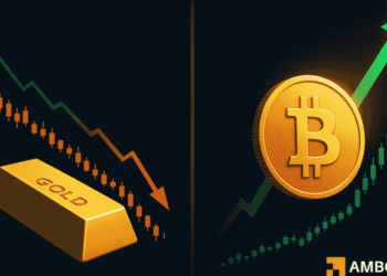 Gold slides from ATH while Bitcoin rebounds — are investors shifting back to risk assets?
