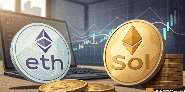 Ethereum vs. Solana: Who wins as ETH targets $7.9K, SOL’s appeal rises?