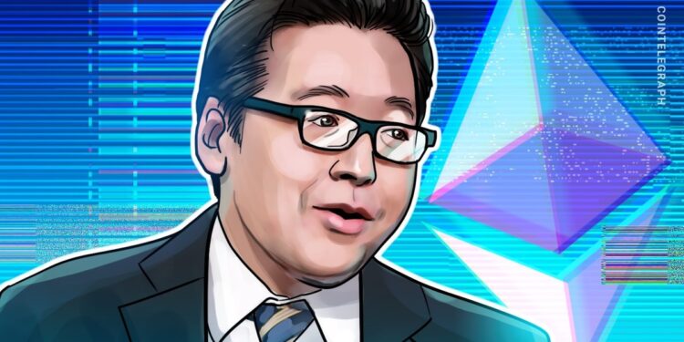 Ethereum on ‘Same Supercycle’ as Bitcoin: Tom Lee