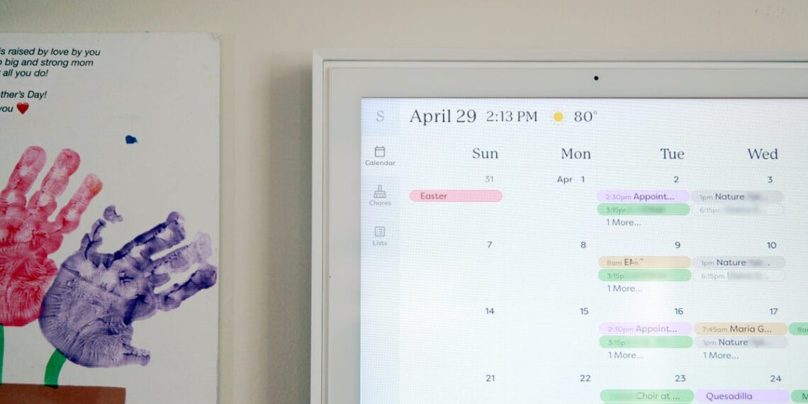 This wall-mounted smart calendar can get you organized before the new year (and it’s on sale)