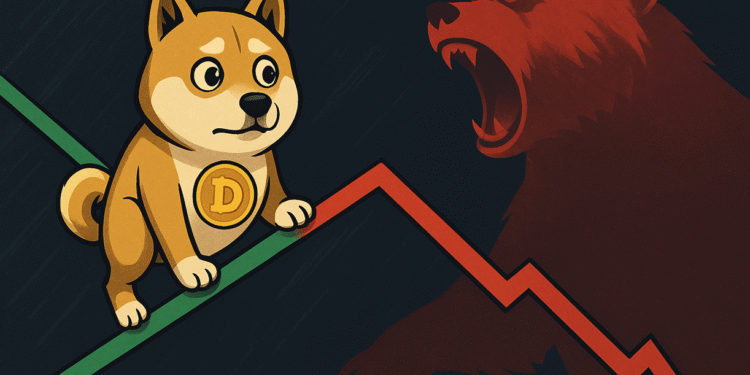 One Slip And Dogecoin Could Plunge Back Into A Bear Market