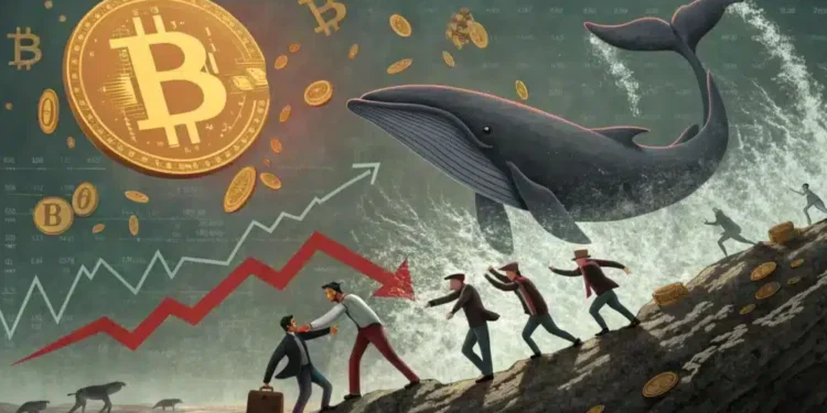 Bitcoin whale dumps $45 million worth of BTC