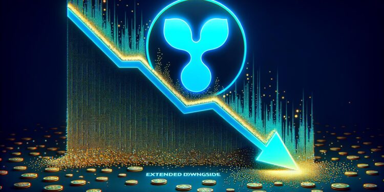 XRP Price Downtrend Extends — Sellers Target Fresh Lows After Support Break