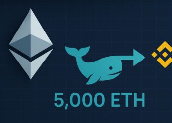 Whale Sends Another 5,000 ETH To Binance